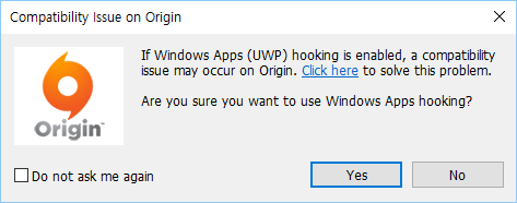 Compatibility issue on Origin