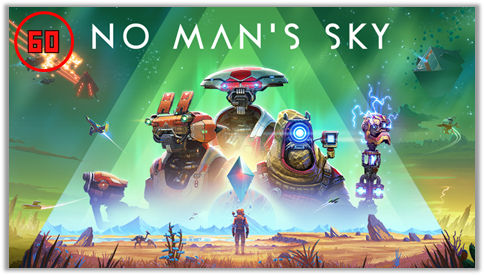 No Man's Skyの録画中 No Man's Skyの録画中