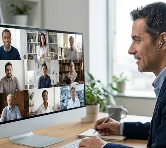 Meeting and webcam recording