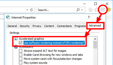 Use software rendering instead of GPU rendering