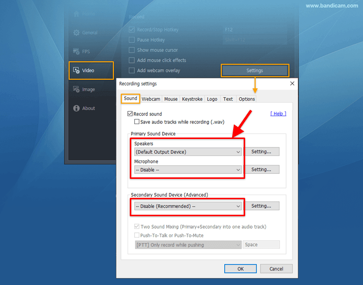 Command-Line Parameters - Bandicam Screen Recorder