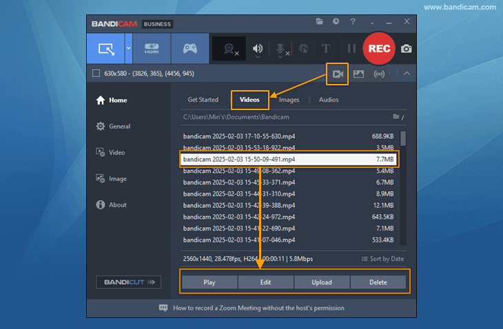 bandicam lag fix