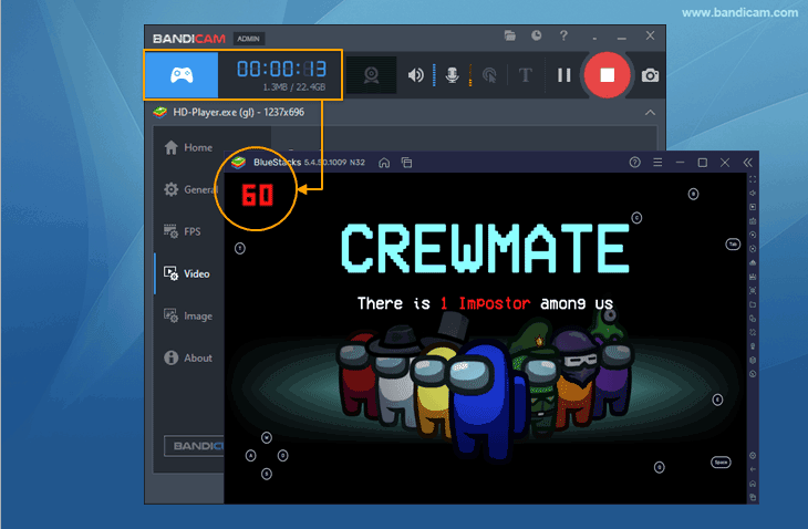 Sudden Attack game recording software - Bandicam Game Recorder