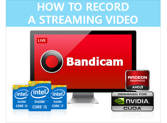 How to Record a Live Streaming Video – Bandicam