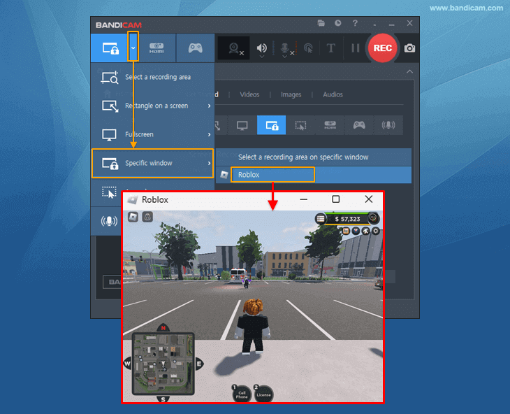 How to Record Roblox on a Windows PC - Bandicam