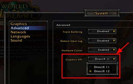 World of Warcraft is the first game to bring DirectX 12 to Windows 7