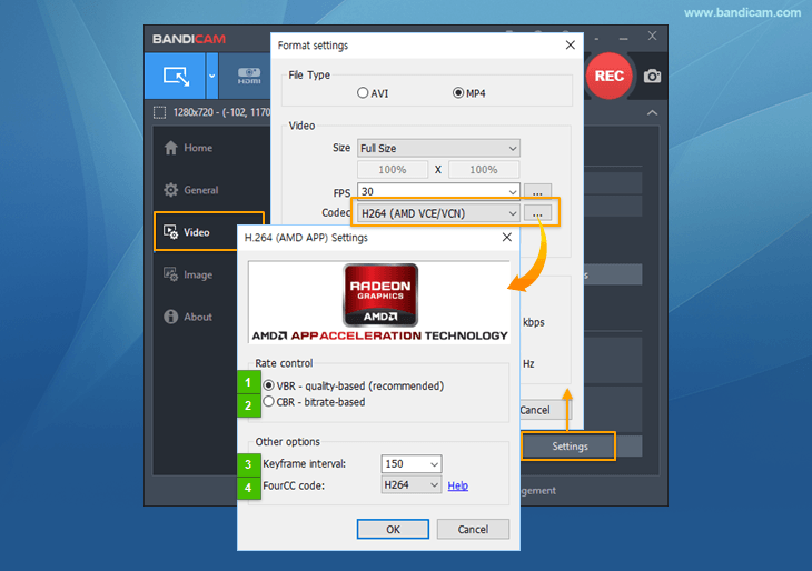 Avc encoder amd advanced media framework настройка ошибка