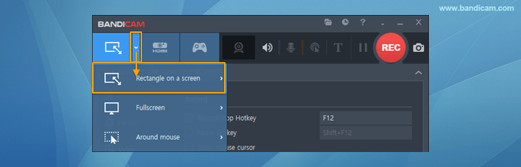 Free Screen Recorder - Bandicam