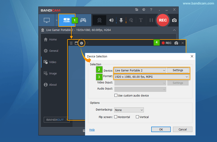 hdmi video capture card software