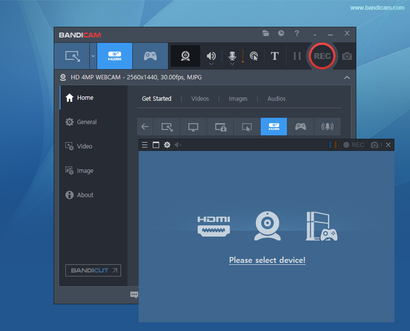 Free Screen Recorder - Bandicam