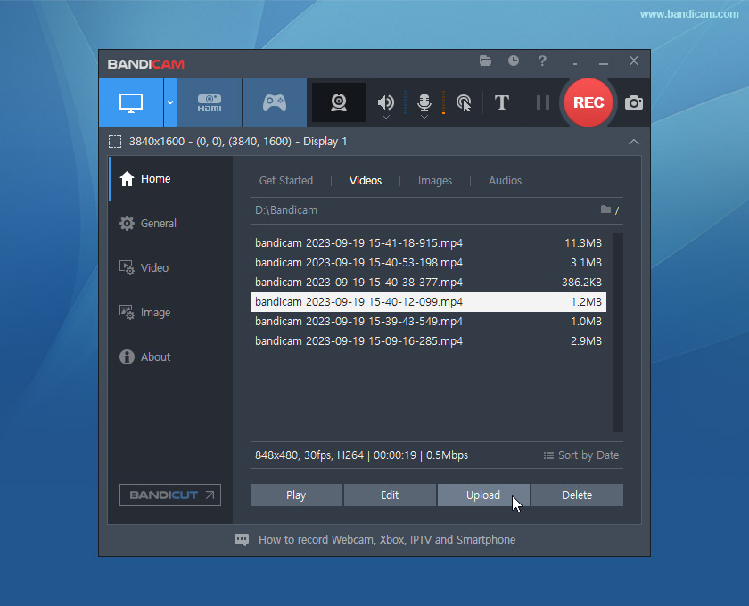 Print prepare Baron Screen Recording Software: capture anything on your PC screen - Bandicam