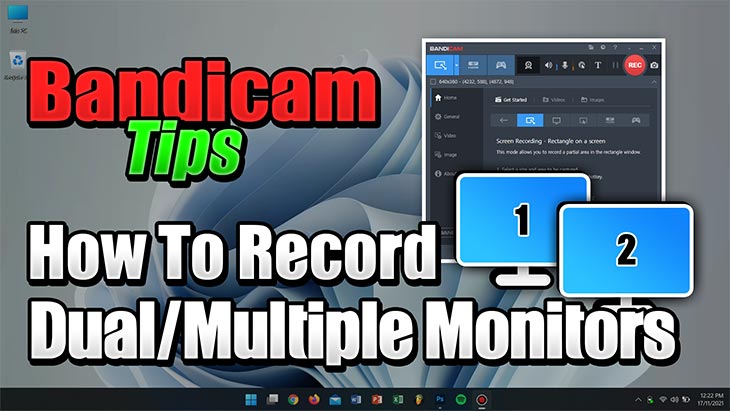 How to record dual monitors