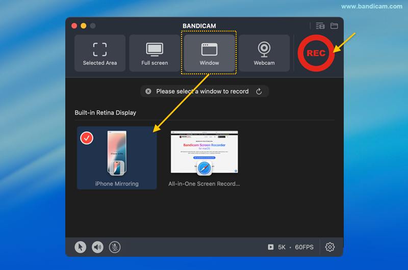 spela in iPhone-skärmen