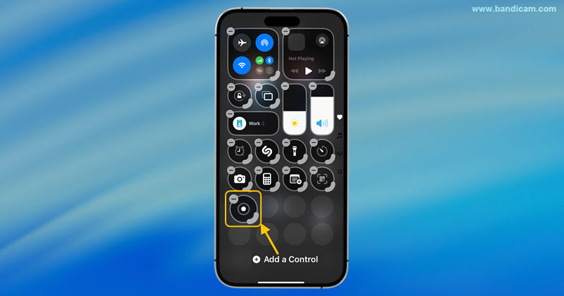 skärminspelning iphone