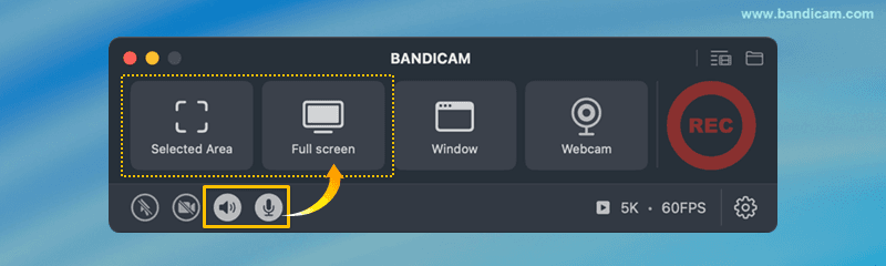 skärminspelning med ljud mac