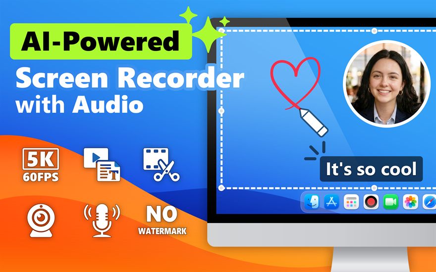Bandicam for macOS - AI-Powered Screen Recorder with Audio