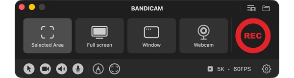 bandicam for mac, mac screen recorder