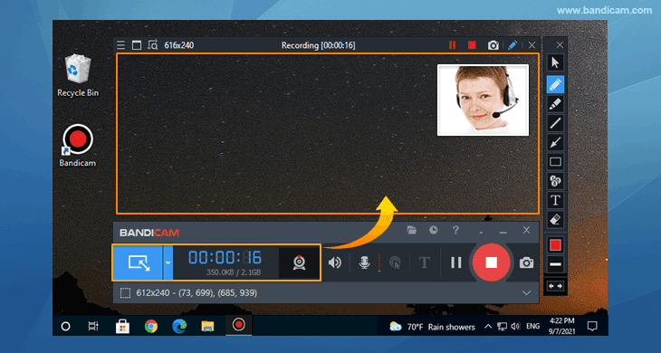 bandicam screen recorder free crack download