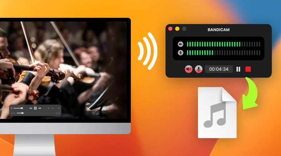 Bandicam audio recording mode for Mac