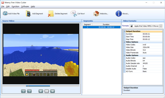 download the new Simple Video Cutter 0.26.0