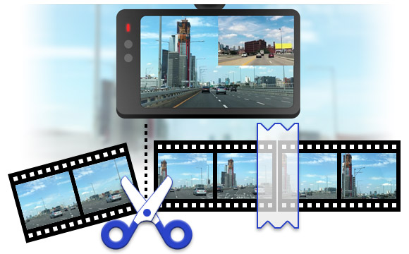 dashcam viewer editor software free front and rear