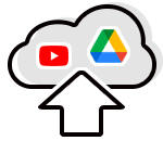 Upload to Google Drive/YouTube