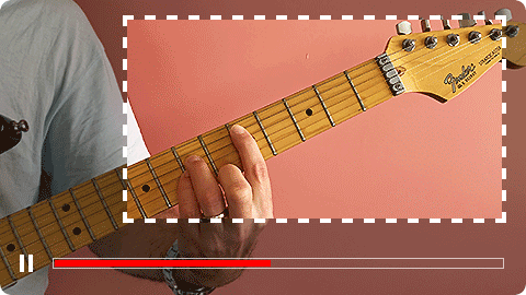 Selected screen area for recording an online video