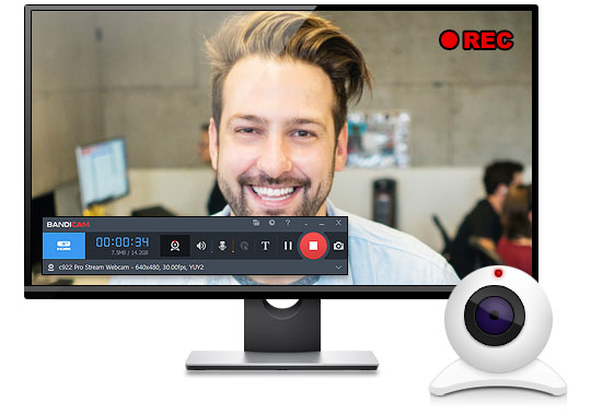 kans afbreken Tegenover Free Webcam Recorder | Webcam Software - Bandicam